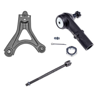 Dorman® - OE Solutions™ Front Driver Side Lower Control Arm with Ball Joint and Tie Rod End Kit