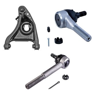 Dorman® - OE Solutions™ Front Driver Side Lower Control Arm with Ball Joint and Tie Rod End Kit