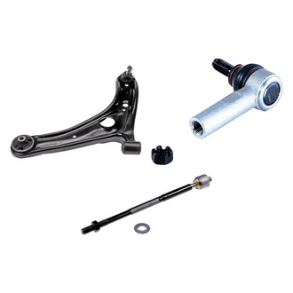 Dorman® - OE Solutions™ Front Driver Side Lower Control Arm with Ball Joint and Tie Rod End Kit