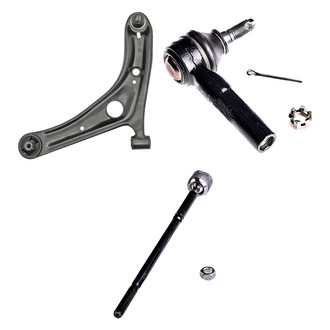 Dorman® - OE Solutions™ Front Driver Side Lower Control Arm with Ball Joint and Tie Rod End Kit