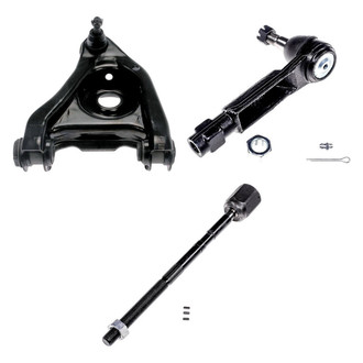 Dorman® - OE Solutions™ Front Driver Side Lower Control Arm with Ball Joint and Tie Rod End Kit