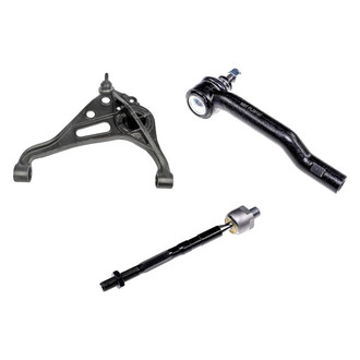 Dorman® - OE Solutions™ Front Driver Side Lower Control Arm with Ball Joint and Tie Rod End Kit