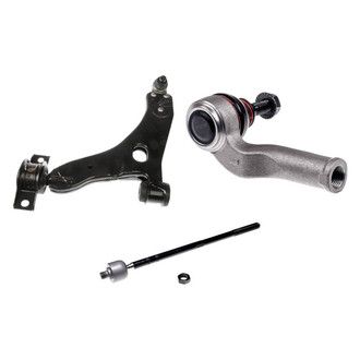 Dorman® - OE Solutions™ Front Driver Side Lower Control Arm with Ball Joint and Tie Rod End Kit