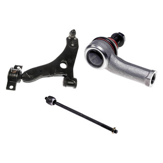 Dorman® - OE Solutions™ Front Driver Side Lower Control Arm with Ball Joint and Tie Rod End Kit