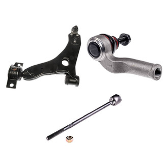 Dorman® - OE Solutions™ Front Driver Side Lower Control Arm with Ball Joint and Tie Rod End Kit