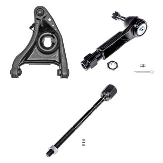 Dorman® - OE Solutions™ Front Driver Side Lower Control Arm with Ball Joint and Tie Rod End Kit