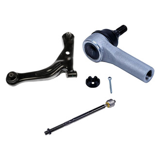 Dorman® - OE Solutions™ Front Driver Side Lower Control Arm with Ball Joint and Tie Rod End Kit