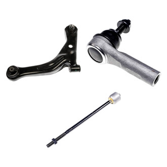 Dorman® - OE Solutions™ Front Driver Side Lower Control Arm with Ball Joint and Tie Rod End Kit