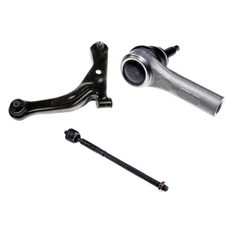 Dorman® - OE Solutions™ Front Driver Side Lower Control Arm with Ball Joint and Tie Rod End Kit