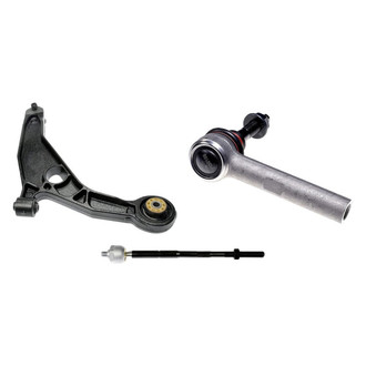 Dorman® - OE Solutions™ Front Driver Side Lower Control Arm with Ball Joint and Tie Rod End Kit