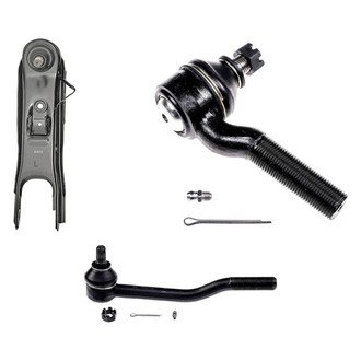 Dorman® - OE Solutions™ Front Driver Side Lower Control Arm with Ball Joint and Tie Rod End Kit