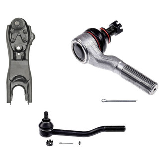 Dorman® - OE Solutions™ Front Driver Side Lower Control Arm with Ball Joint and Tie Rod End Kit