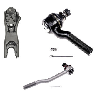 Dorman® - OE Solutions™ Front Driver Side Lower Control Arm with Ball Joint and Tie Rod End Kit