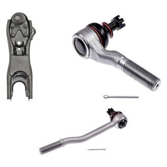 Dorman® - OE Solutions™ Front Driver Side Lower Control Arm with Ball Joint and Tie Rod End Kit