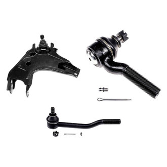 Dorman® - OE Solutions™ Front Driver Side Lower Control Arm with Ball Joint and Tie Rod End Kit
