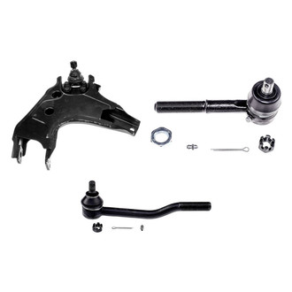 Dorman® - OE Solutions™ Front Driver Side Lower Control Arm with Ball Joint and Tie Rod End Kit