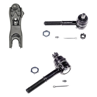 Dorman® - OE Solutions™ Front Driver Side Lower Control Arm with Ball Joint and Tie Rod End Kit