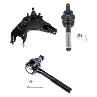 Dorman® - OE Solutions™ Front Driver Side Lower Control Arm with Ball Joint and Tie Rod End Kit