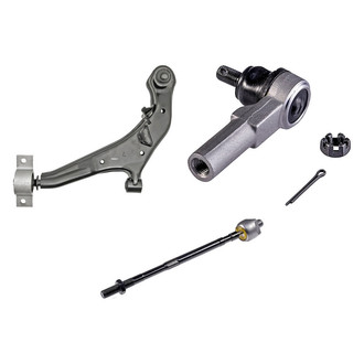 Dorman® - OE Solutions™ Front Driver Side Lower Control Arm with Ball Joint and Tie Rod End Kit