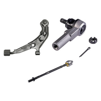 Dorman® - OE Solutions™ Front Driver Side Lower Control Arm with Ball Joint and Tie Rod End Kit