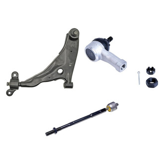 Dorman® - OE Solutions™ Front Driver Side Lower Control Arm with Ball Joint and Tie Rod End Kit