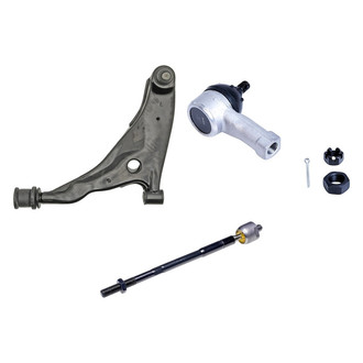 Dorman® - OE Solutions™ Front Driver Side Lower Control Arm with Ball Joint and Tie Rod End Kit