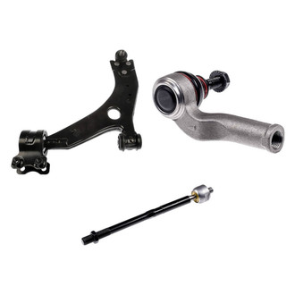 Dorman® - OE Solutions™ Front Driver Side Lower Control Arm with Ball Joint and Tie Rod End Kit