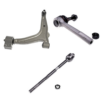 Dorman® - OE Solutions™ Front Driver Side Lower Control Arm with Ball Joint and Tie Rod End Kit