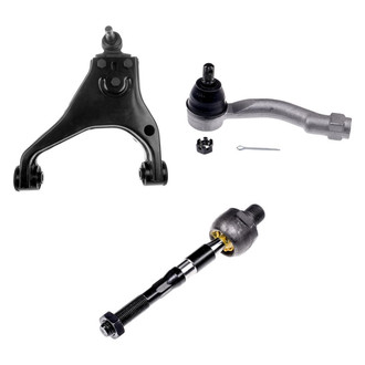 Dorman® - OE Solutions™ Front Driver Side Lower Control Arm with Ball Joint and Tie Rod End Kit