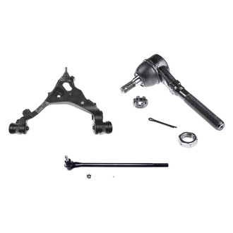 Dorman® - OE Solutions™ Front Driver Side Lower Control Arm with Ball Joint and Tie Rod End Kit