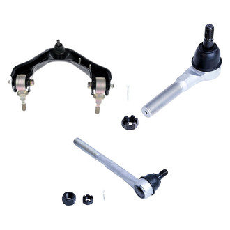Dorman® - OE Solutions™ Front Driver Side Lower Control Arm with Ball Joint and Tie Rod End Kit
