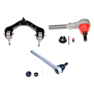 Dorman® - OE Solutions™ Front Driver Side Lower Control Arm with Ball Joint and Tie Rod End Kit
