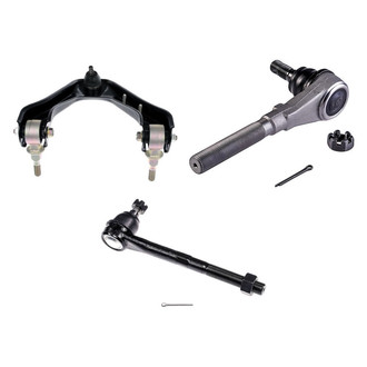 Dorman® - OE Solutions™ Front Driver Side Lower Control Arm with Ball Joint and Tie Rod End Kit