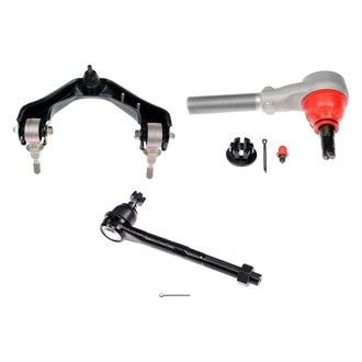 Dorman® - OE Solutions™ Front Driver Side Lower Control Arm with Ball Joint and Tie Rod End Kit