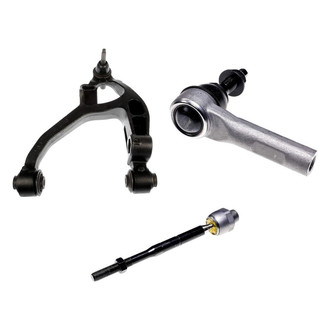 Dorman® - OE Solutions™ Front Driver Side Lower Control Arm with Ball Joint and Tie Rod End Kit