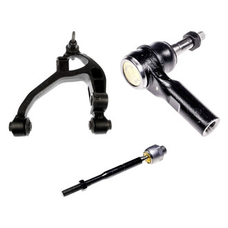 Dorman® - OE Solutions™ Front Driver Side Lower Control Arm with Ball Joint and Tie Rod End Kit