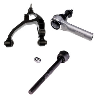 Dorman® - OE Solutions™ Front Driver Side Lower Control Arm with Ball Joint and Tie Rod End Kit