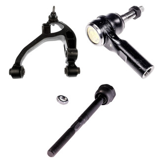 Dorman® - OE Solutions™ Front Driver Side Lower Control Arm with Ball Joint and Tie Rod End Kit
