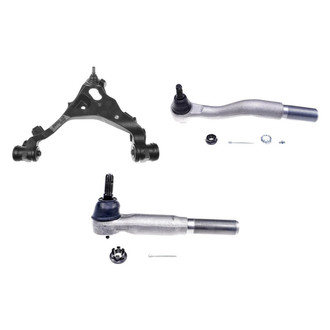 Dorman® - OE Solutions™ Front Driver Side Lower Control Arm with Ball Joint and Tie Rod End Kit