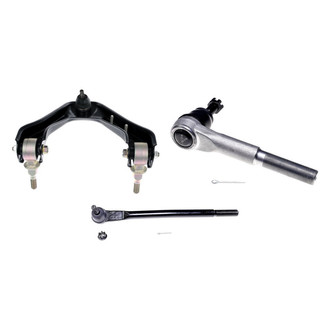 Dorman® - OE Solutions™ Front Driver Side Lower Control Arm with Ball Joint and Tie Rod End Kit