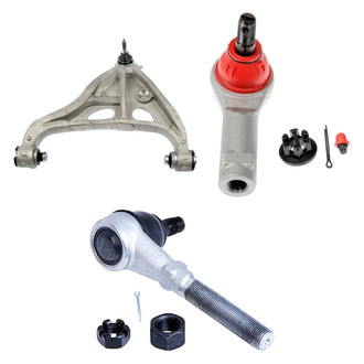 Dorman® - OE Solutions™ Front Driver Side Lower Control Arm with Ball Joint and Tie Rod End Kit