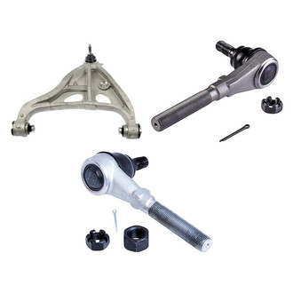 Dorman® - OE Solutions™ Front Driver Side Lower Control Arm with Ball Joint and Tie Rod End Kit