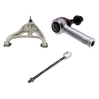 Dorman® - OE Solutions™ Front Driver Side Lower Control Arm with Ball Joint and Tie Rod End Kit