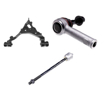 Dorman® - OE Solutions™ Front Driver Side Lower Control Arm with Ball Joint and Tie Rod End Kit