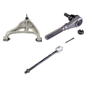 Dorman® - OE Solutions™ Front Driver Side Lower Control Arm with Ball Joint and Tie Rod End Kit