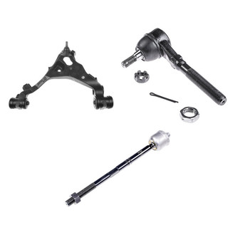 Dorman® - OE Solutions™ Front Driver Side Lower Control Arm with Ball Joint and Tie Rod End Kit