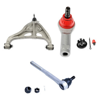 Dorman® - OE Solutions™ Front Driver Side Lower Control Arm with Ball Joint and Tie Rod End Kit