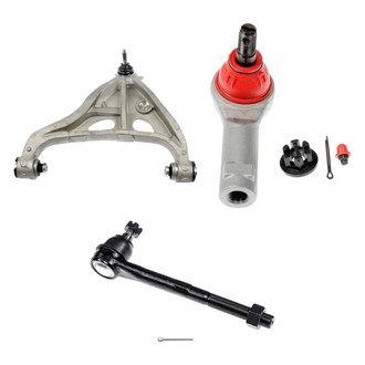 Dorman® - OE Solutions™ Front Driver Side Lower Control Arm with Ball Joint and Tie Rod End Kit