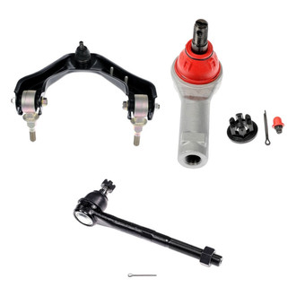 Dorman® - OE Solutions™ Front Driver Side Lower Control Arm with Ball Joint and Tie Rod End Kit