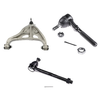 Dorman® - OE Solutions™ Front Driver Side Lower Control Arm with Ball Joint and Tie Rod End Kit